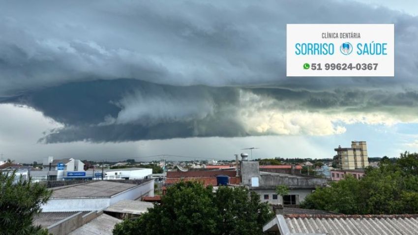 CHUVA, RAIOS E ATÉ GRANIZO: FRENTE QUENTE MUDA O TEMPO NO RS E PROLONGA INSTABILIDADE ATÉ QUARTA