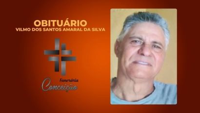 Comunicado de Falecimento de Vilmo dos Santos Amaral da Silva