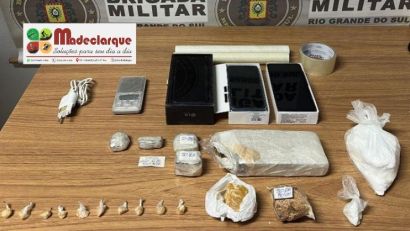 Brigada Militar reforça combate ao crime: prisões por drogas e armas em Camaquã e Sentinela do Sul