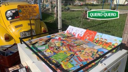 Fuscoteca do Amadinho distribui mil livros em São Lourenço do Sul