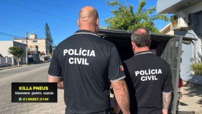 Polícia Civil prende foragido em operação no interior de São Lourenço do Sul