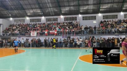 Ginásio Municipal de Amaral Ferrador é reativado e volta a ser palco de eventos esportivos e culturais
