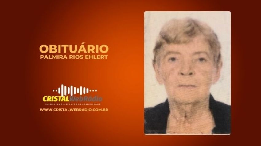 Comunicado de Falecimento de Palmira Rios Ehlert