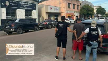 Acusado de matar "Baby" em Tapes, foi preso