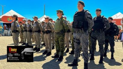 Costa Doce recebe reforço policial com a Operação Golfinho durante o verão