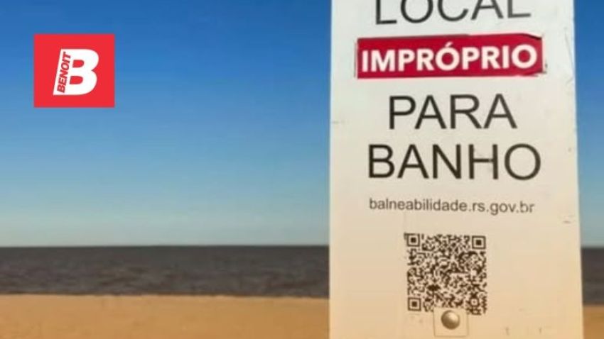 Praias da Barra do Ribeiro, Pelotas, Rio Grande e Tapes estão impróprias para banho, diz Fepam