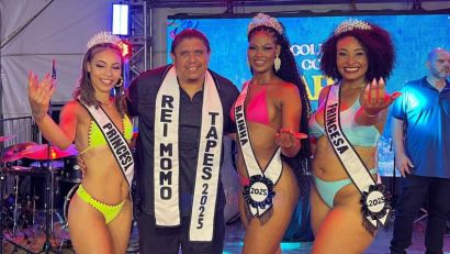 Escolha da Corte do Carnaval de Tapes 2026 acontece neste sábado na Praça Ruy Barbosa