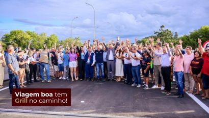 Ministro inaugura ponte do Rio Camaquã e critica pedágio