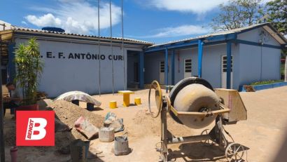 Prefeito de Cristal acompanha obras de ampliação da EMEF Antônio Curi e projeta novo complexo comunitário