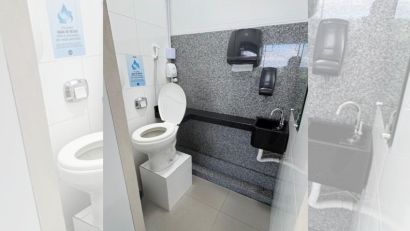 Paradouro Grill inaugura banheiro adaptado para pessoas ostomizadas em Cristal