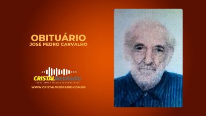 Comunicado de Falecimento de José Pedro Carvalho