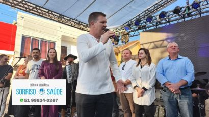 Prefeito anuncia obras inéditas e convoca população a cuidar de Cristal “como um jardim”