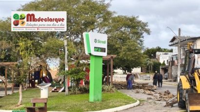 Praça Os Pioneiros passa por mudanças para reforçar segurança e melhorar trânsito em Cristal