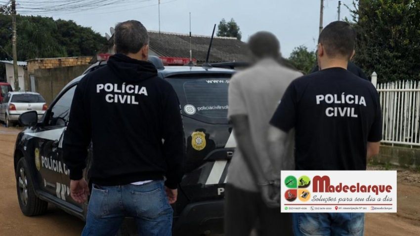 Violência doméstica: Polícia Civil prende suspeito por desobedecer decisão judicial