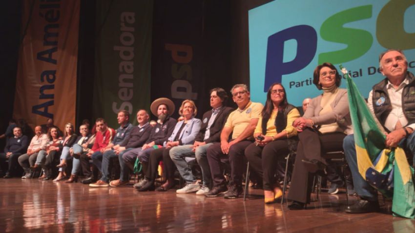 PSD CONFIRMA ANA AMÉLIA LEMOS AO SENADO E APOIO A EDUARDO LEITE AO GOVERNO DO RS