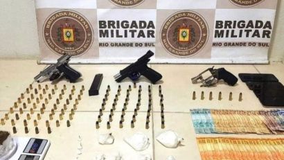 QUATRO SUSPEITOS SÃO PRESOS E QUADRILHA E DESARTICULADA