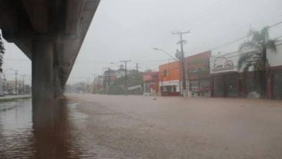 BRIGADA MILITAR APOIA ORGÃOS DE SEGURANÇA DURANTE CICLONE EXTRATROPICAL