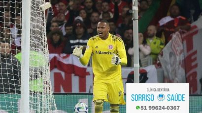 JOHN GARANTE EMPATE DO INTER DIANTE DO PALMEIRAS