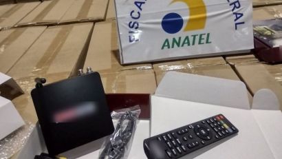 ANATEL INAUGURA LABORATÓRIO PARA COMBATER TV PIRATA