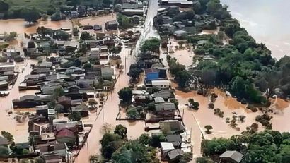 CICLONE CAUSA MAIS DE 40 MORTES E JÁ E A MAIOR TRAGÉDIA NATURAL DA HISTÓRIA DO RS