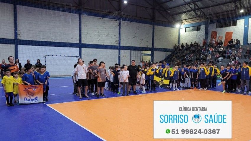 TAÇA CAMAQUÃ DE FUTSAL 2023 INICIA COM GRANDE PÚBLICO