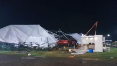 EXPOAGRO AFUBRA SUSPENDE ATIVIDADES NESTA QUINTA-FEIRA POR CAUSA DO TEMPORAL 