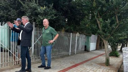 PREFEITURA DE SÃO LOURENÇO DO SUL SEGUE COM PROJETO DE PAVIMENTAÇÃO