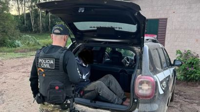 POLÍCIA CIVIL REALIZA PRISÕES EM MUNICÍPIOS DA REGIÃO SUL
