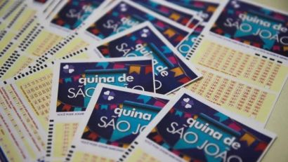 QUINA DE SÃO JOÃO VAI PAGAR PRÊMIO ESTIMADO EM R$ 220 MILHÕES