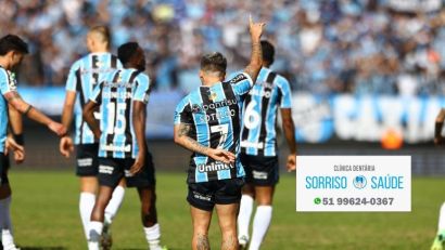 GRÊMIO SUPERA O VITÓRIA POR 2 A 0 MAS AINDA SEGUE NO Z4 DO BRASILEIRÃO