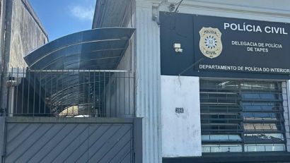 PRÉDIO DA DELEGACIA DE POLÍCIA DE TAPES PASSA POR MELHORIAS