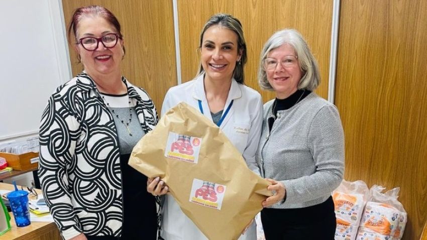 CPERS REALIZA DOAÇÃO DE AGASALHOS AO HOSPITAL NOSSA SENHORA APARECIDA DE CAMAQUÃ