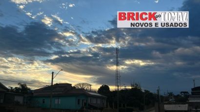 SEMANA COMEÇA COM SOL, NUVENS E POSSIBILIDADE DE CHUVA