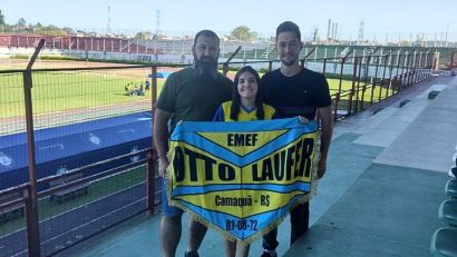 ALUNA DA EMEF OTTO LAUFER CONQUISTA 4º LUGAR NO SALTO EM DISTÂNCIA NO JERGS