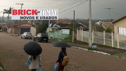 CHUVA DEVER SER MAIS FREQUENTE NA COSTA DOCE NESTA TERÇA-FEIRA