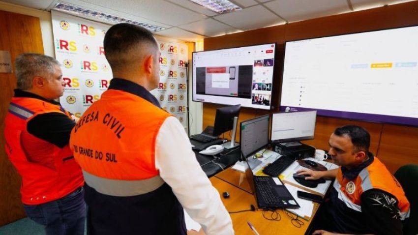 SÃO LOURENÇO DO SUL INTEGRA TESTE DA DEFESA CIVIL PARA APRIMORAR SISTEMAS DE ALERTA