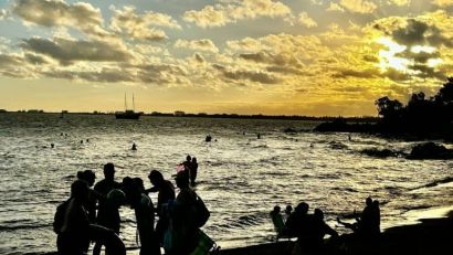 CINCO MUNICÍPIOS DA COSTA DOCE ESTÃO COM PONTOS IMPRÓPRIOS PARA BANHO, SEGUNDO A FEPAM