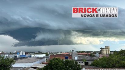 FORTE CALOR FAVORECE A FORMAÇÃO DE TEMPORAIS NA COSTA DOCE