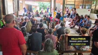 PREFEITO DE TAPES PARTICIPA DE AUDIÊNCIA PÚBLICA NO BAIRRO PINVEST