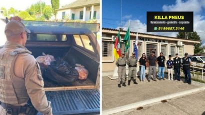 BM APREENDE 156KG DE CARNES E LATICÍNIOS IMPRÓPRIOS PARA CONSUMO EM SÃO LOURENÇO DO SUL