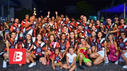 ESCOLA DE SAMBA CORUJÃO É A GRANDE CAMPEÃ DO CARNAVAL 2025 DE TAPES
